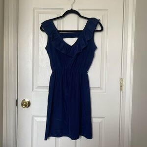 Navy blue dress
